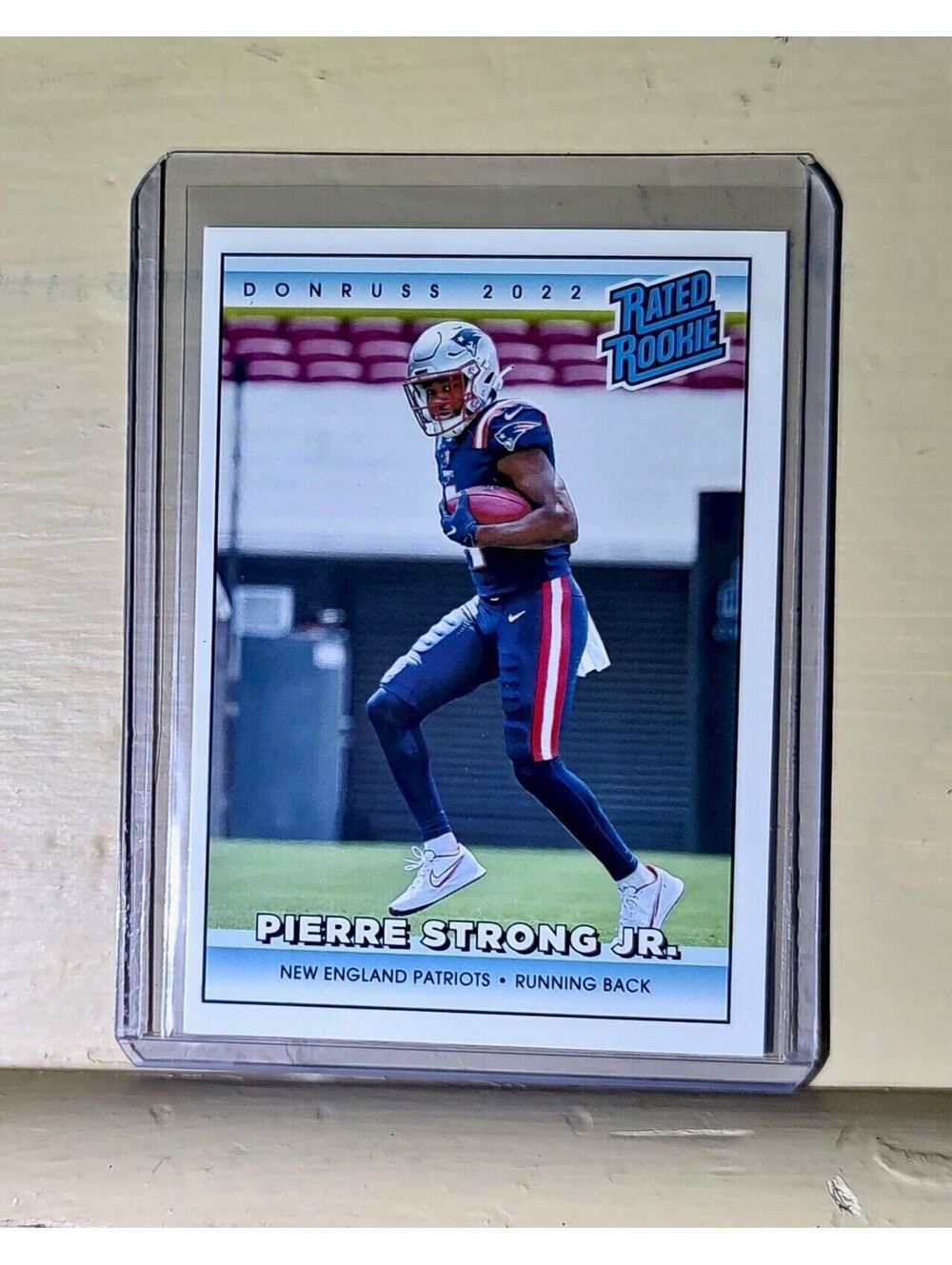 Pierre Strong Jr. 2022 NFL Panini #36 Rated Rookie Retro Football Card 1/4094